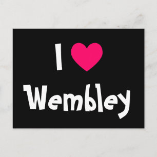 I Love Wembley Postcard