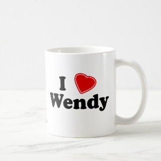 I Love Wendy Coffee Mug