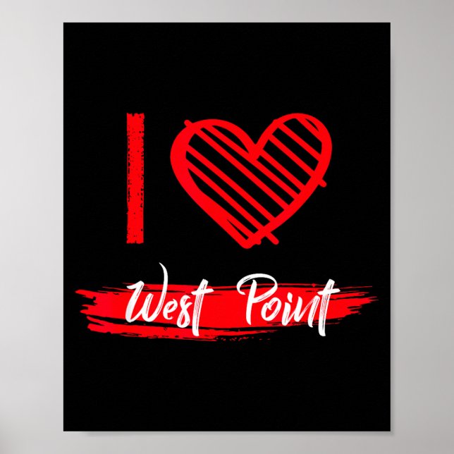 I Love West Int I Heart West Int  Poster (Front)
