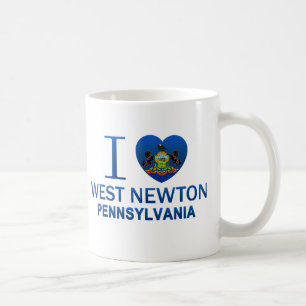 I Love West Newton, PA Coffee Mug