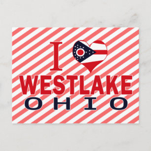 I love Westlake, Ohio Postcard