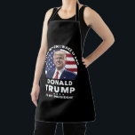 I Love When I Wake Up and Donald Trump My Presiden Apron<br><div class="desc">I Love When I Wake Up and Donald Trump Is My President Trump/Vance 2025</div>