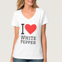 I love white pepper