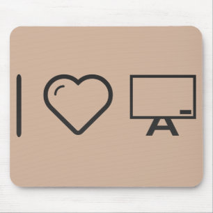 I Love Whiteboards Mouse Mat