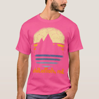 I Love Whitefish Montana Rocky Mountains Hiking Ca T-Shirt