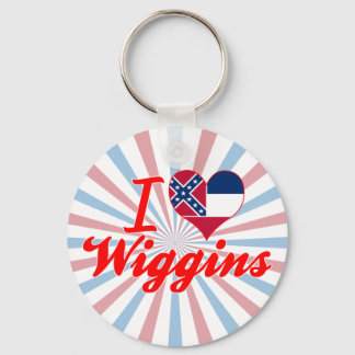 I Love Wiggins, Mississippi Key Ring