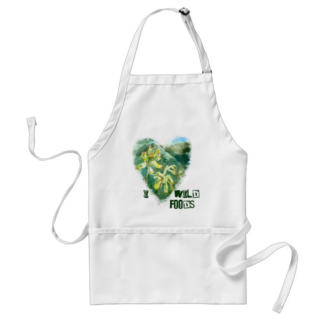 I love Wild Foods Standard Apron (Front)