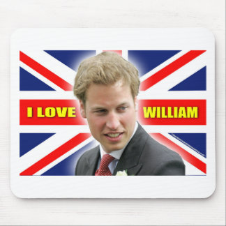 I Love William Mouse Mat