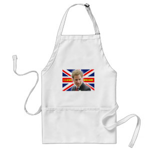 I Love William Standard Apron