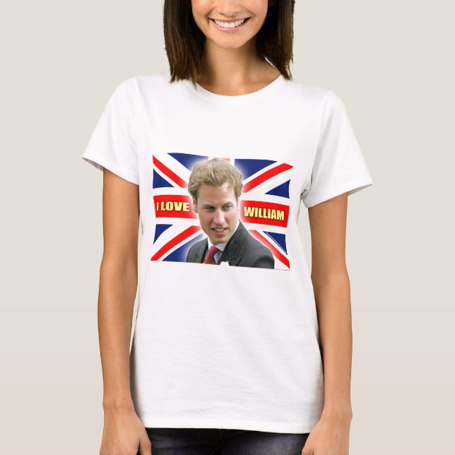 I Love William T-Shirt (Front)