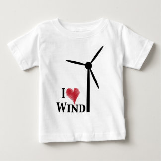 i love wind energy baby T-Shirt