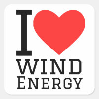 I love wind energy