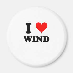 I Love Wind Magnet