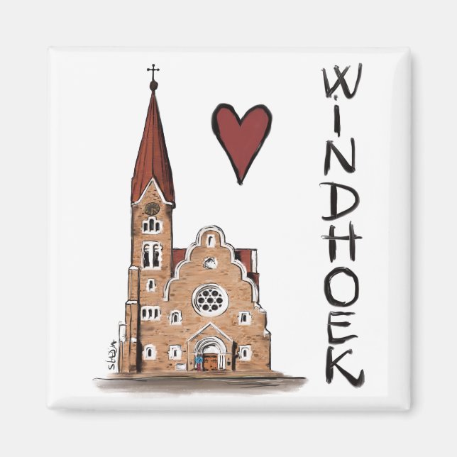 I love Windhoek Magnet (Front)
