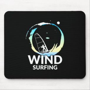 I Love Windsurfing Mouse Mat