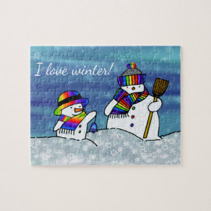 I love winter! jigsaw puzzle