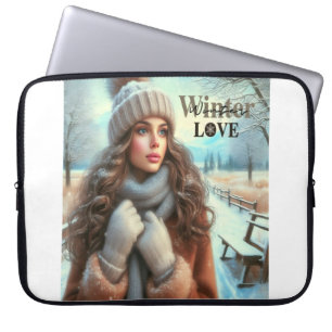 I love winter  laptop sleeve