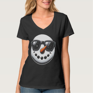 I Love Winter Season Cold Climate Ice Snowflake T-Shirt
