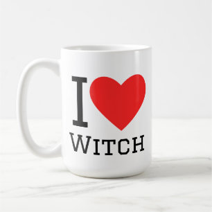 I love witch coffee mug
