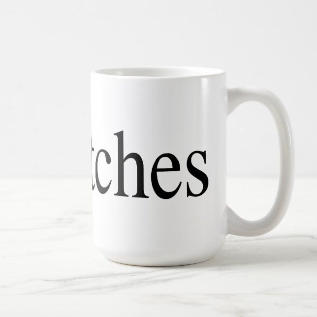 I LOVE WITCHES COFFEE MUG (Right)