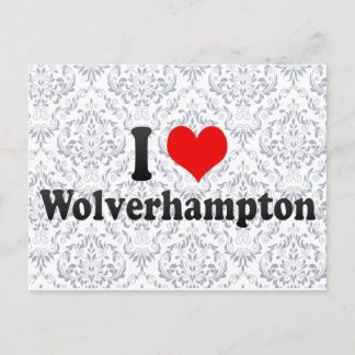 I Love Wolverhampton, United Kingdom Postcard