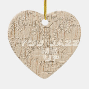 I love wood going brown Hakuna Matata Ceramic Tree Decoration