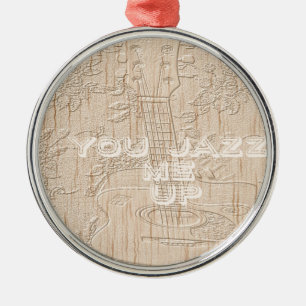 I love wood going brown Hakuna Matata Metal Tree Decoration