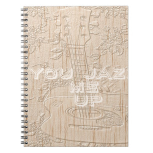 I love wood going brown Hakuna Matata Notebook