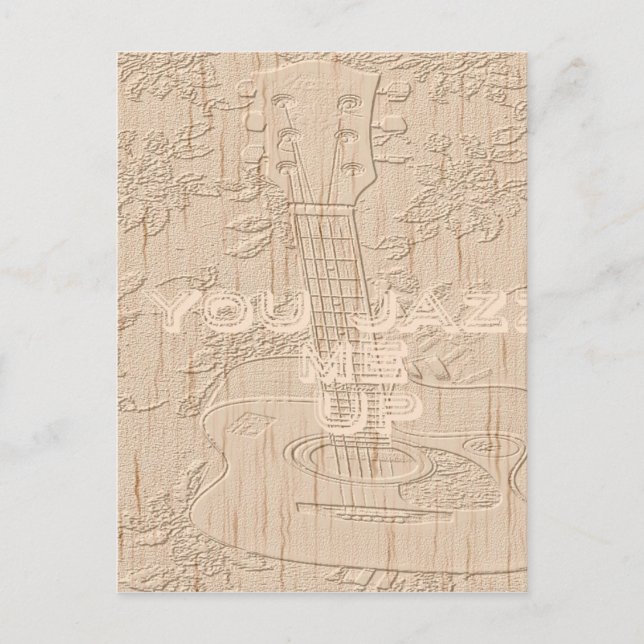 I love wood going brown Hakuna Matata Postcard (Front)