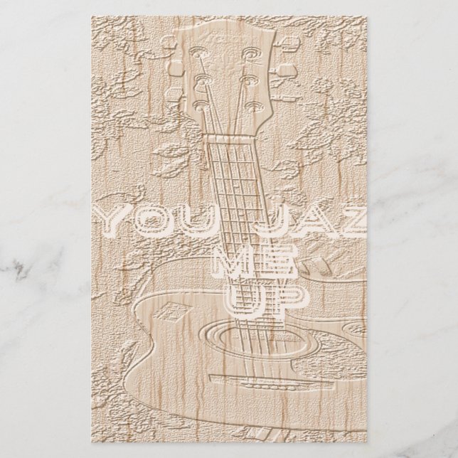 I love wood going brown Hakuna Matata Stationery (Front)