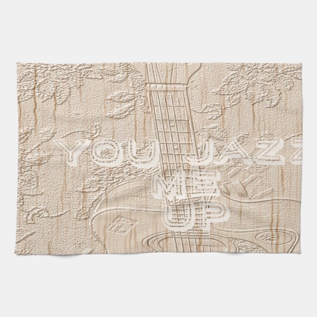 I love wood going brown Hakuna Matata Tea Towel (Horizontal)