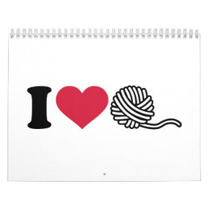 I love wool calendar