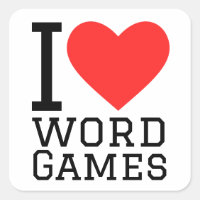 I love word games