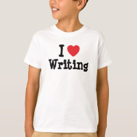 I love Writing heart custom personalised