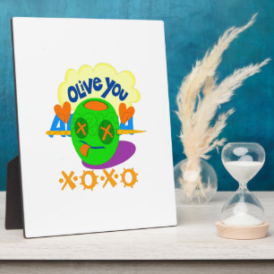 I Love XOXO Africa Plaque