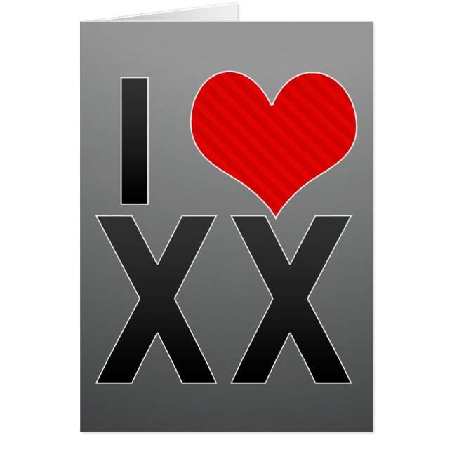 I Love XX (Front)