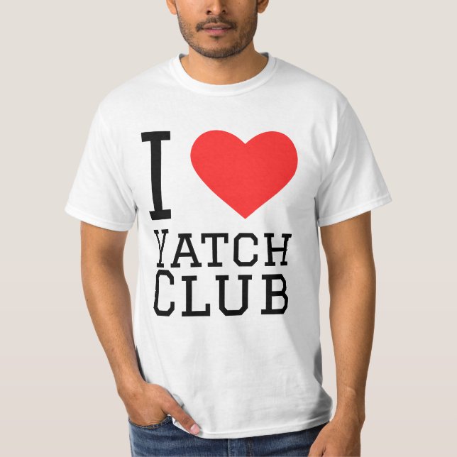 I love yatch club T-Shirt (Front)