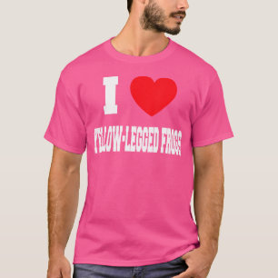 I Love Yellow-Legged Frogs T-Shirt