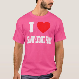 I Love Yellow-Legged Frogs T-Shirt