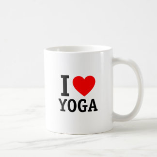 I Love Yoga Coffee Mug