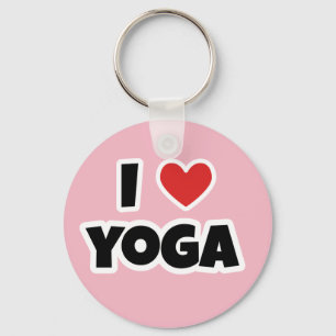 I love Yoga Key Ring