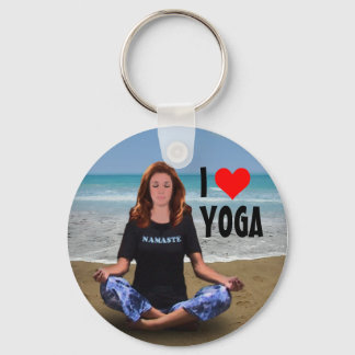 I love Yoga Key Ring
