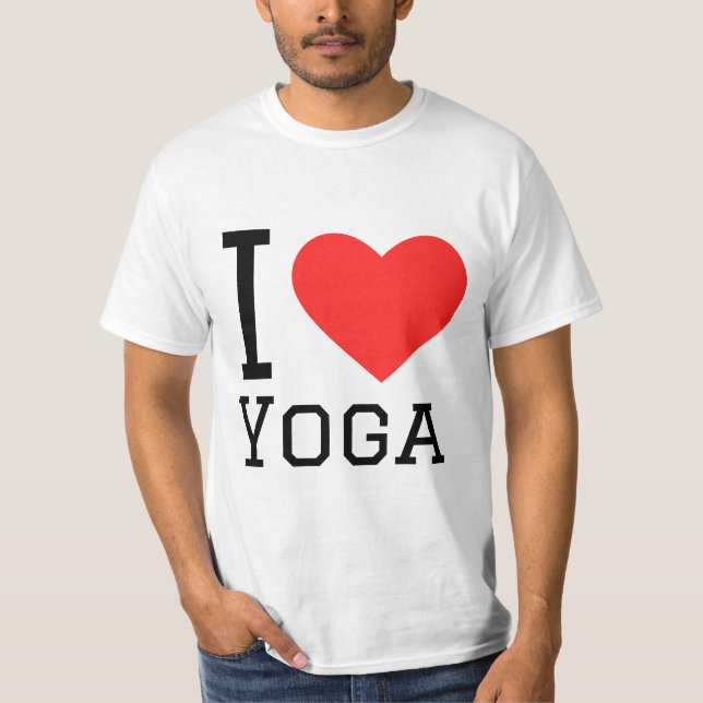 I love yoga T-Shirt (Front)