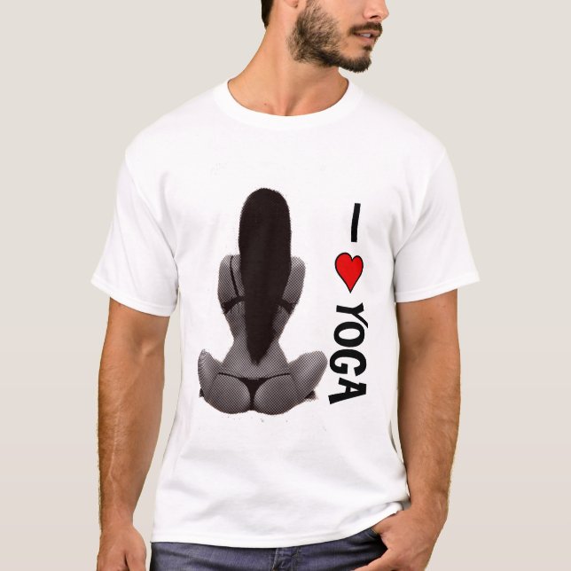 I Love Yoga T-Shirt (Front)