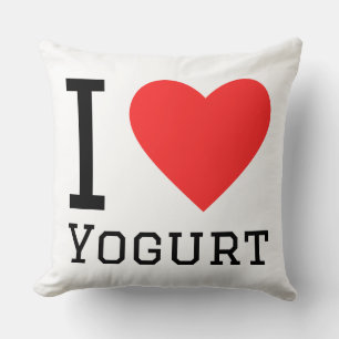 I love yogurt cushion