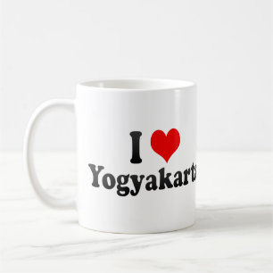 I Love Yogyakarta, Indonesia Coffee Mug