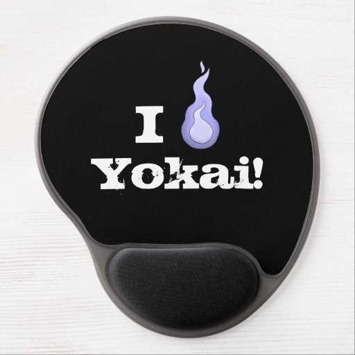 Image of I Love Yokai! Hitodama Fireball Gel Mouse Mat