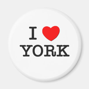I Love York Magnet