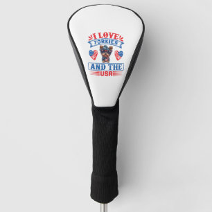 I love Yorkies and the USA 01 Golf Head Cover