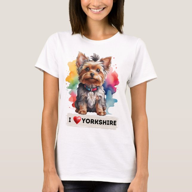 I love Yorkshire T-Shirt (Front)